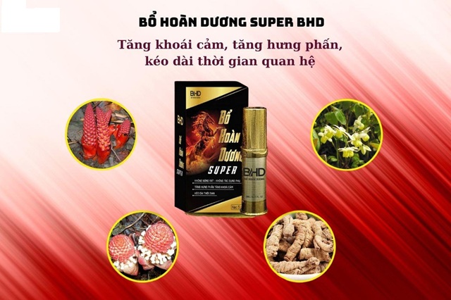 Chức năng chính là cải thiện chức năng cương dương.